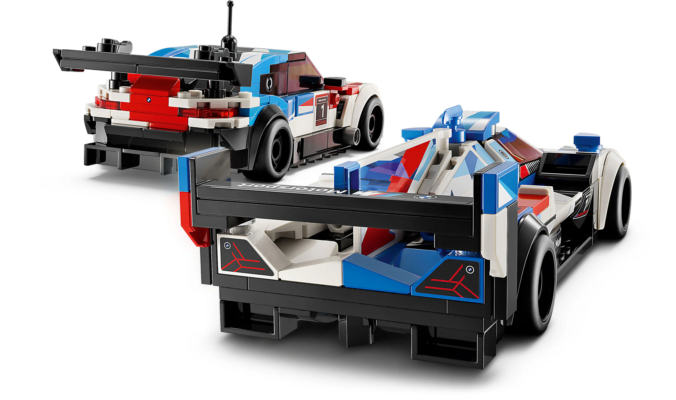 BMW M4 GT3 and BMW M Hybrid V8 racing car 乐高 LEGO 76922 image 6