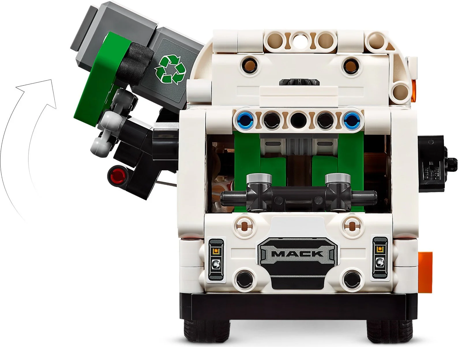 MARK LR ELECTRIC GARBAGE TRUCK 无牌 2167 image 6