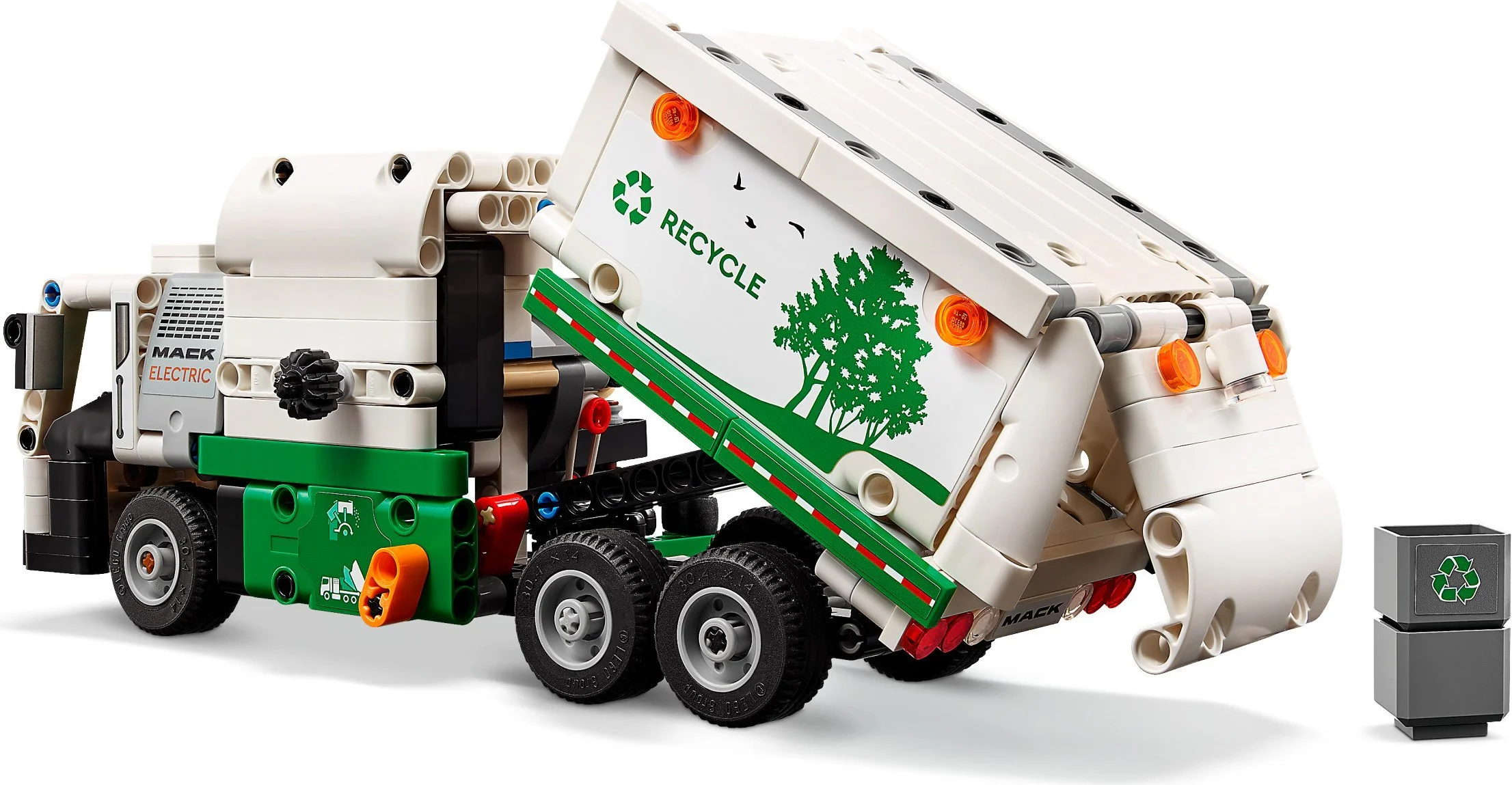 MARK LR ELECTRIC GARBAGE TRUCK 无牌 2167 image 7