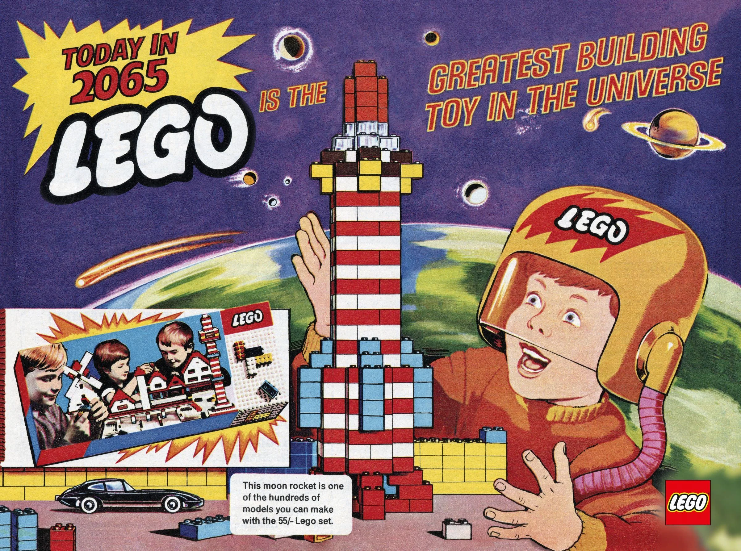 Retro Art poster 乐高 LEGO 5007692