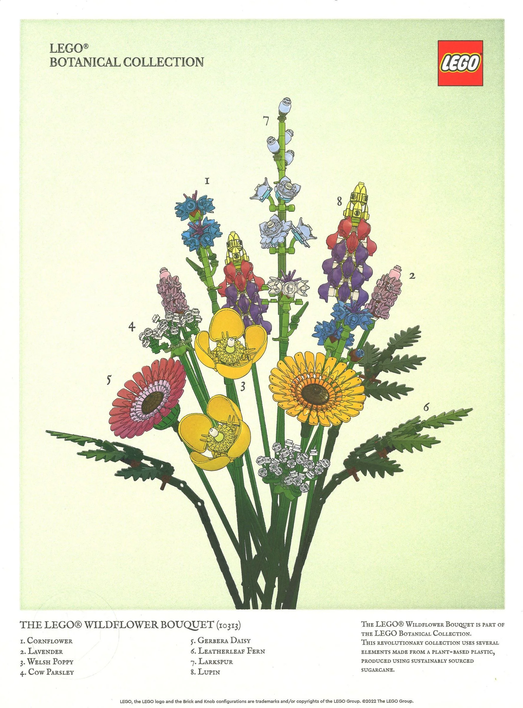 Wildflower poster 乐高 LEGO 5007799