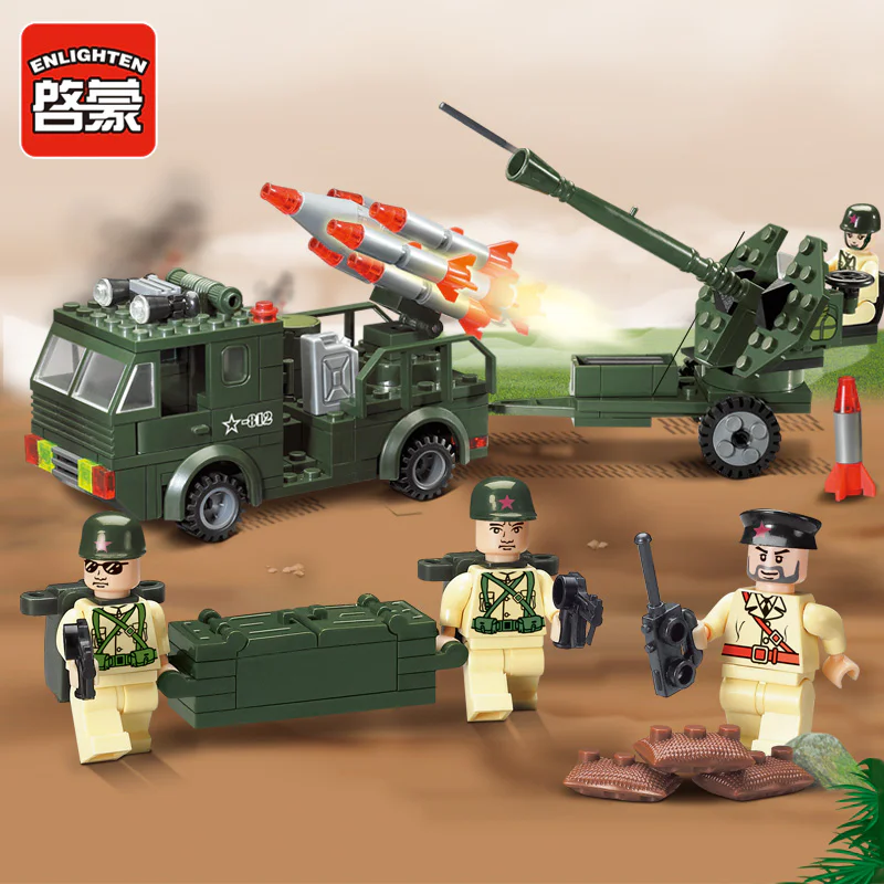Military: Rockets 启蒙 QMAN/ENLIGHTEN/Keeppley 812 image 1