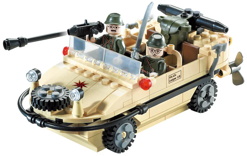 Military: amphibious vehicle 启蒙 QMAN/ENLIGHTEN/Keeppley 813 image 1