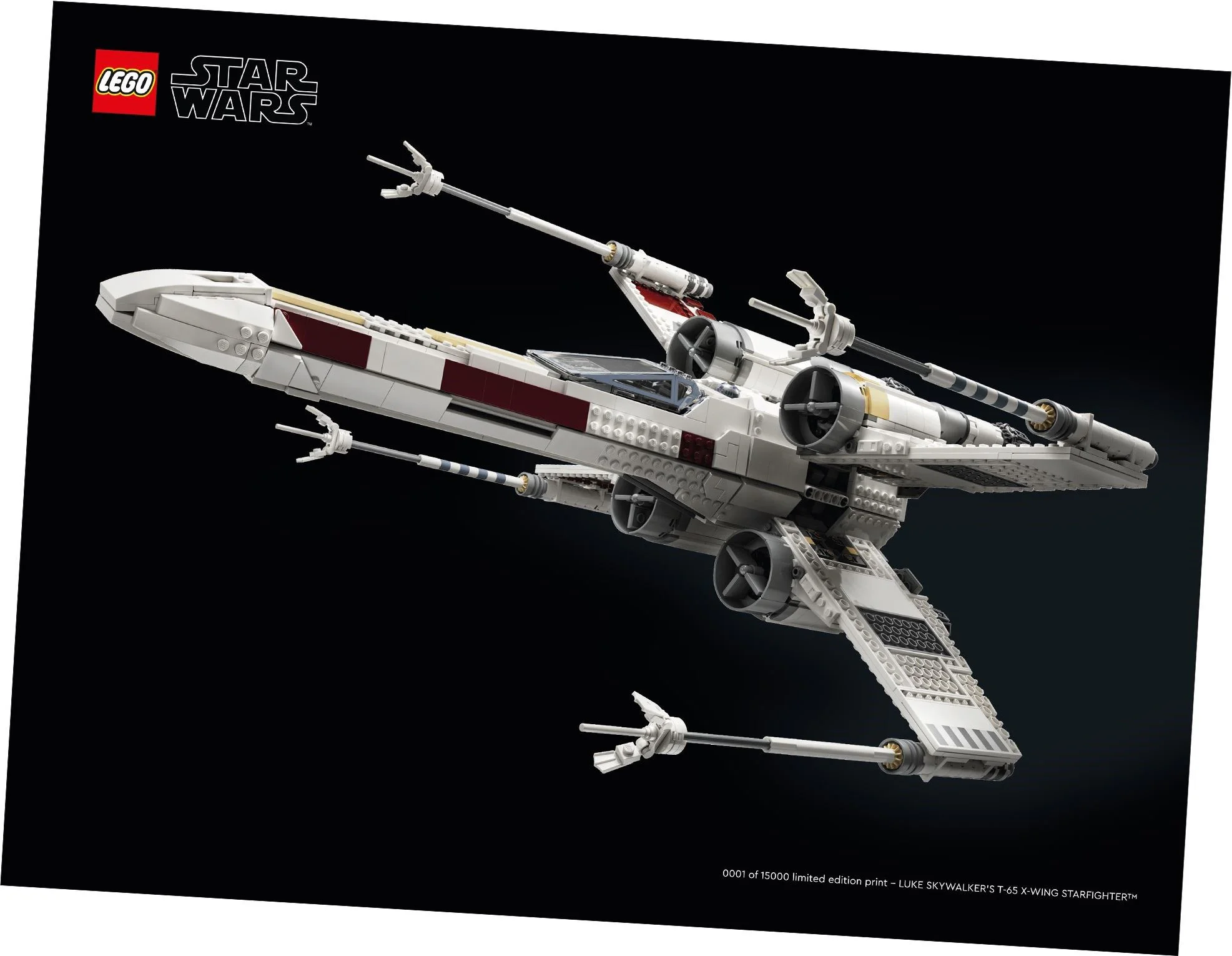X-WING FIGHTER POSTERS 乐高 LEGO 5007908