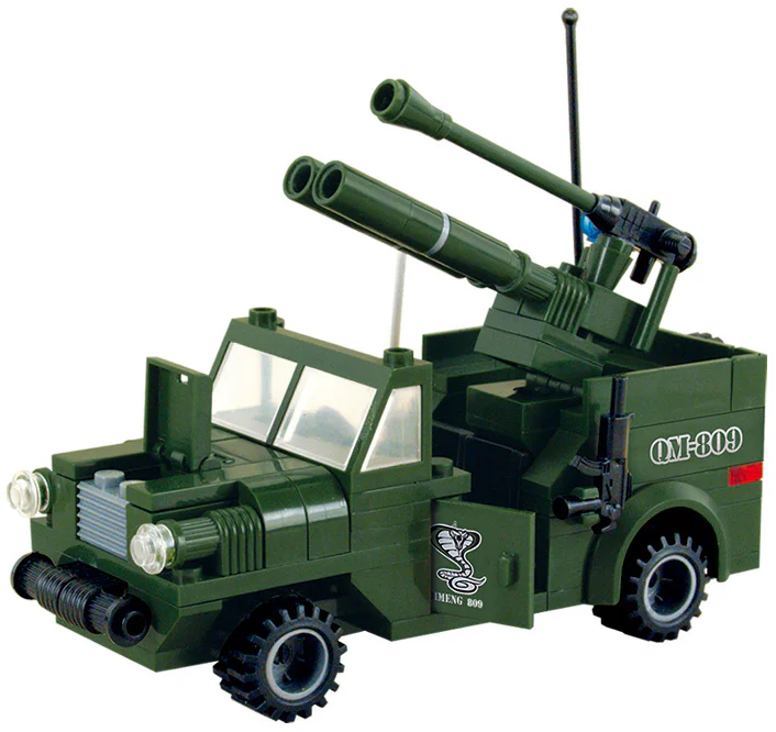 Military: Interdiction of military vehicles 启蒙 QMAN/ENLIGHTEN/Keeppley 809 image 2