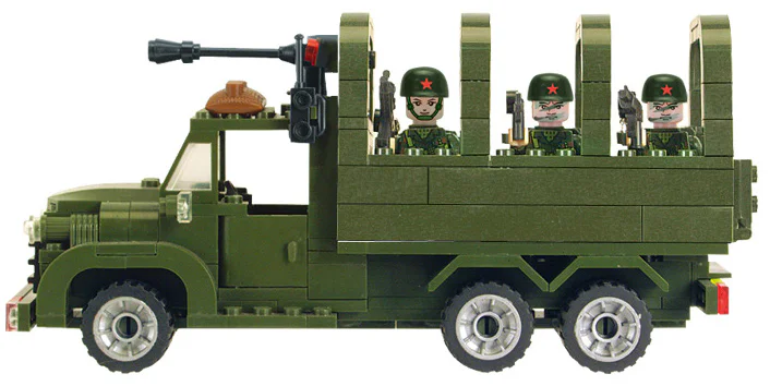 Military: personnel carriers 启蒙 QMAN/ENLIGHTEN/Keeppley 811 image 2