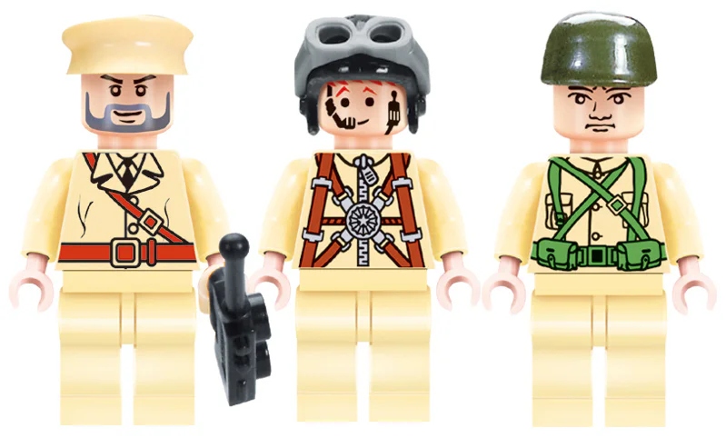 Military: Combat aircraft 启蒙 QMAN/ENLIGHTEN/Keeppley 810 image 4