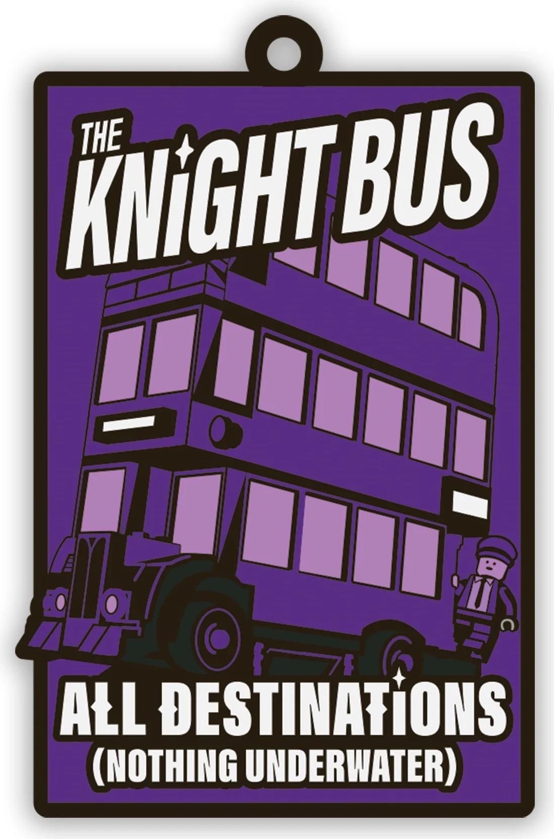 Knight bus sticker 乐高 LEGO 5008098