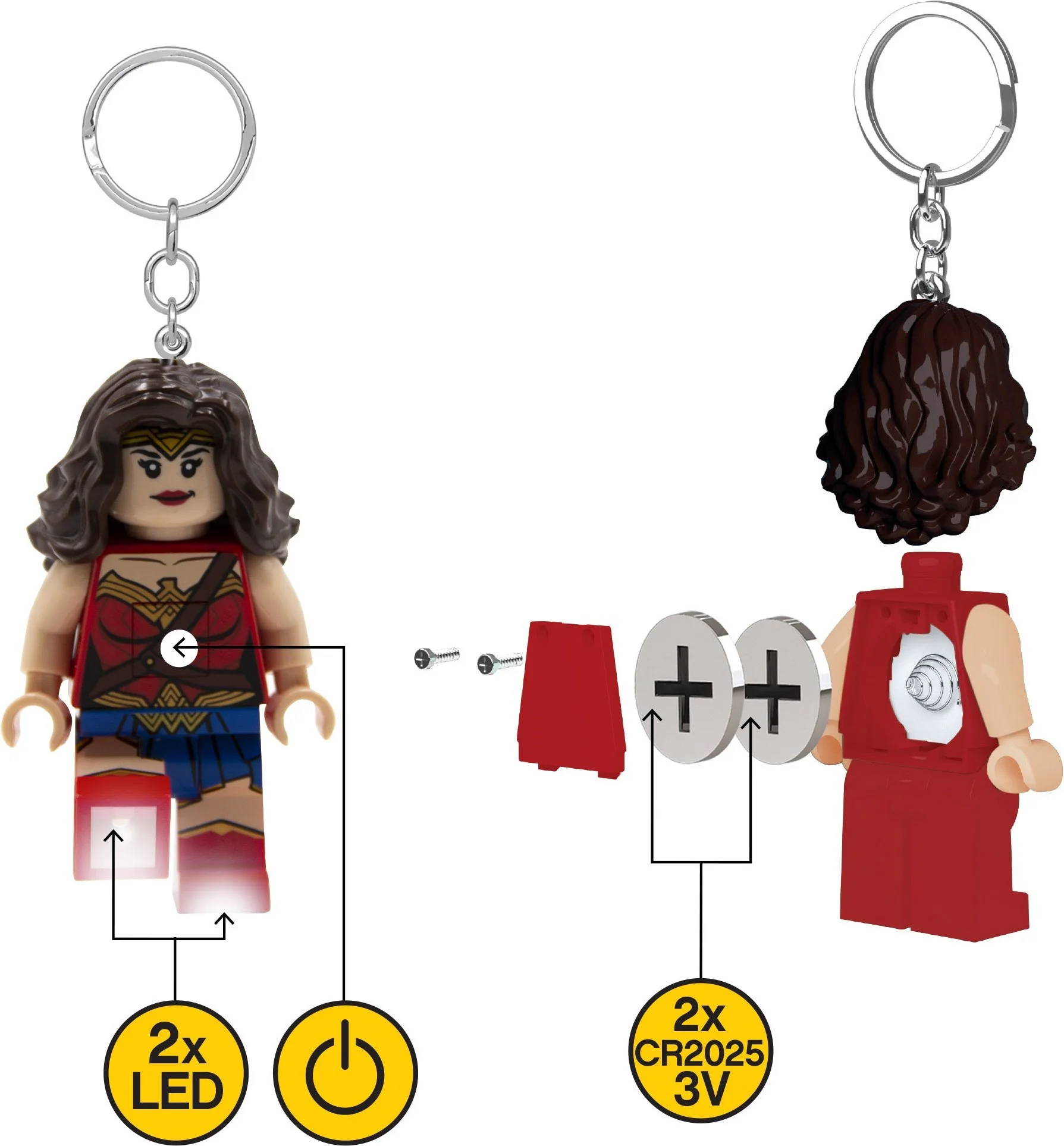 Wonder Woman's Power Key Chain 乐高 LEGO 5008113 image 6