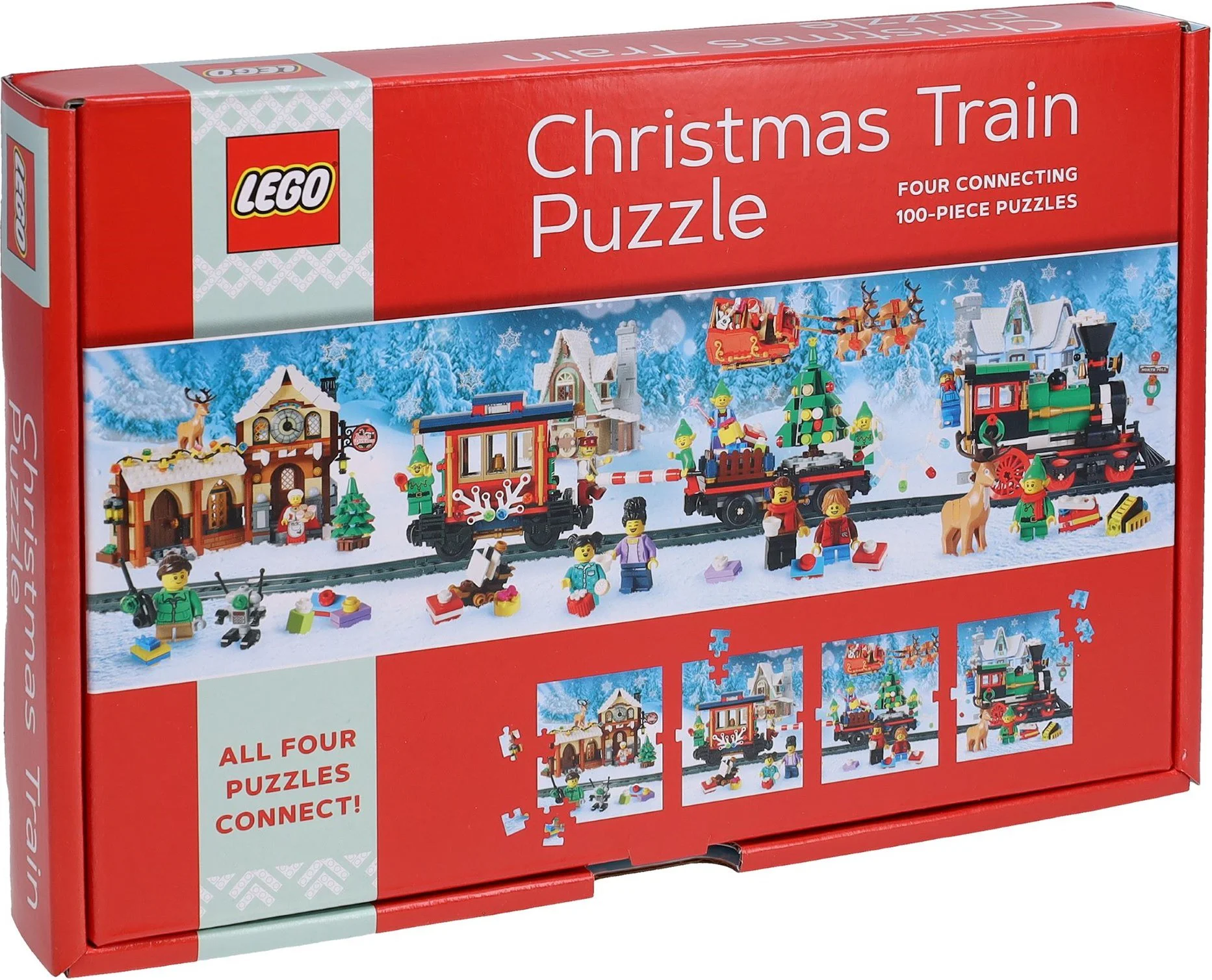 Christmas train puzzle 乐高 LEGO 5008258