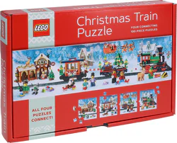 Christmas train puzzle