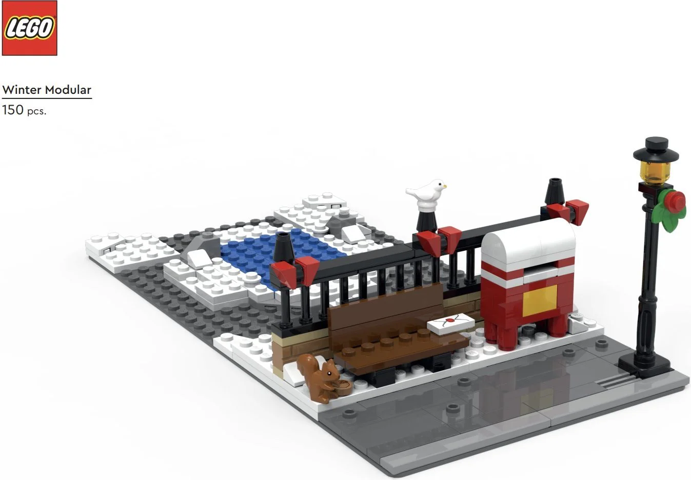 Winter Modular 乐高 LEGO MODULAR1
