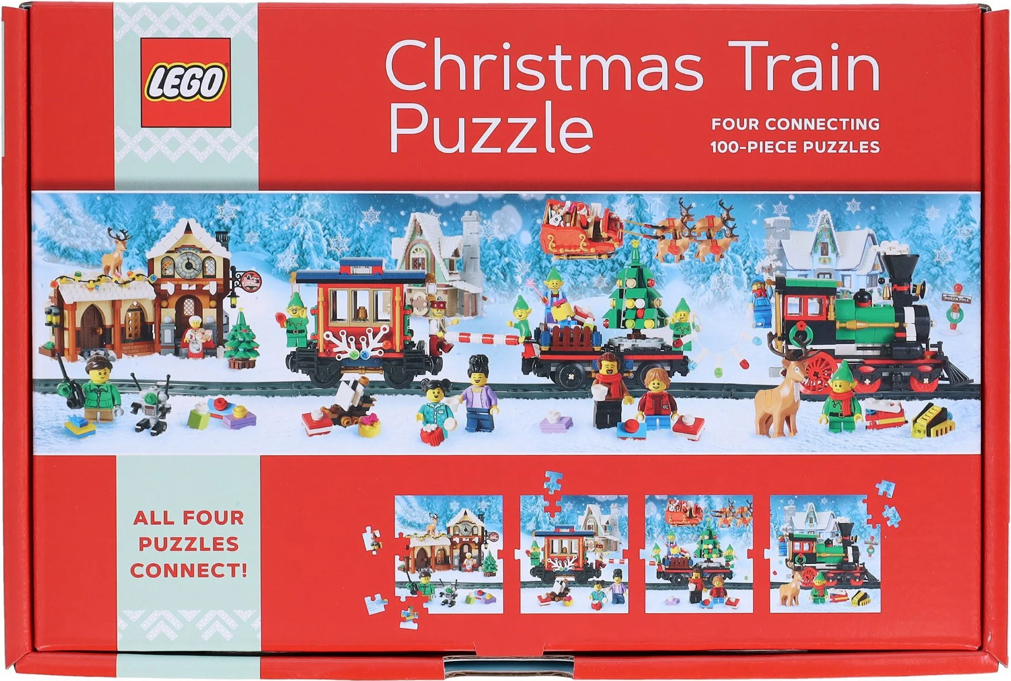 Christmas train puzzle 乐高 LEGO 5008258 image 3