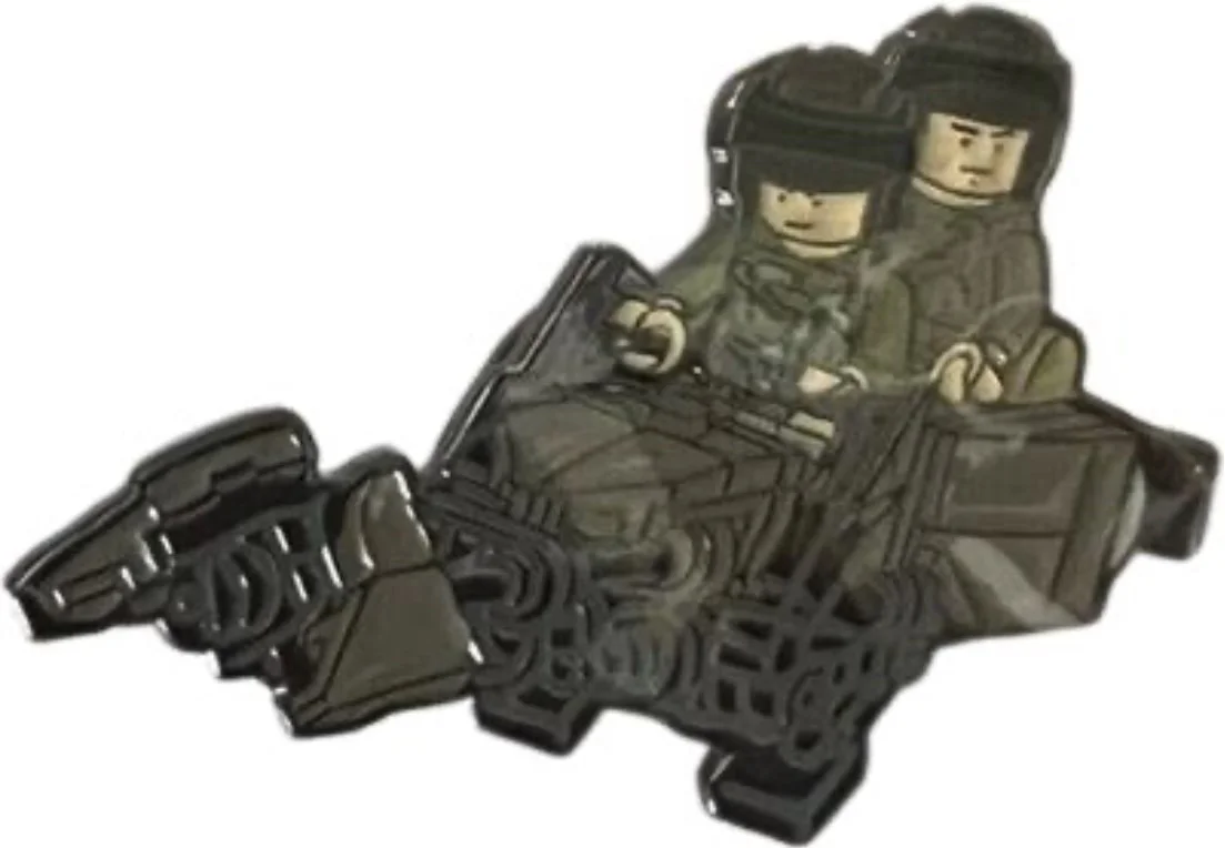 Endor Speeder Chase pin 乐高 LEGO SDCC2023-3