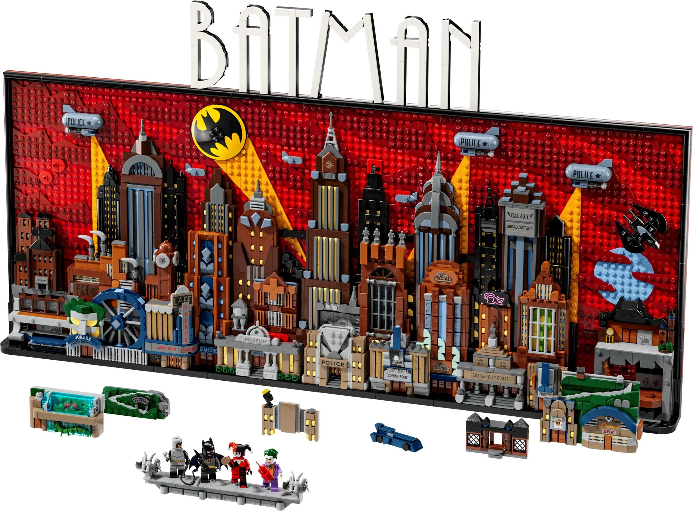Batman: Animated Gotham Skyline 乐高 LEGO 76271