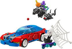Spider-Man races against the venom and the green demon