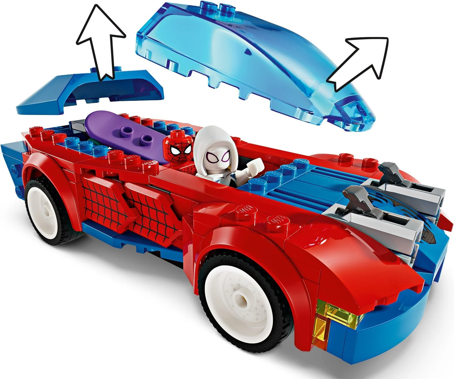 Spider-Man races against the venom and the green demon 乐高 LEGO 76279 image 2