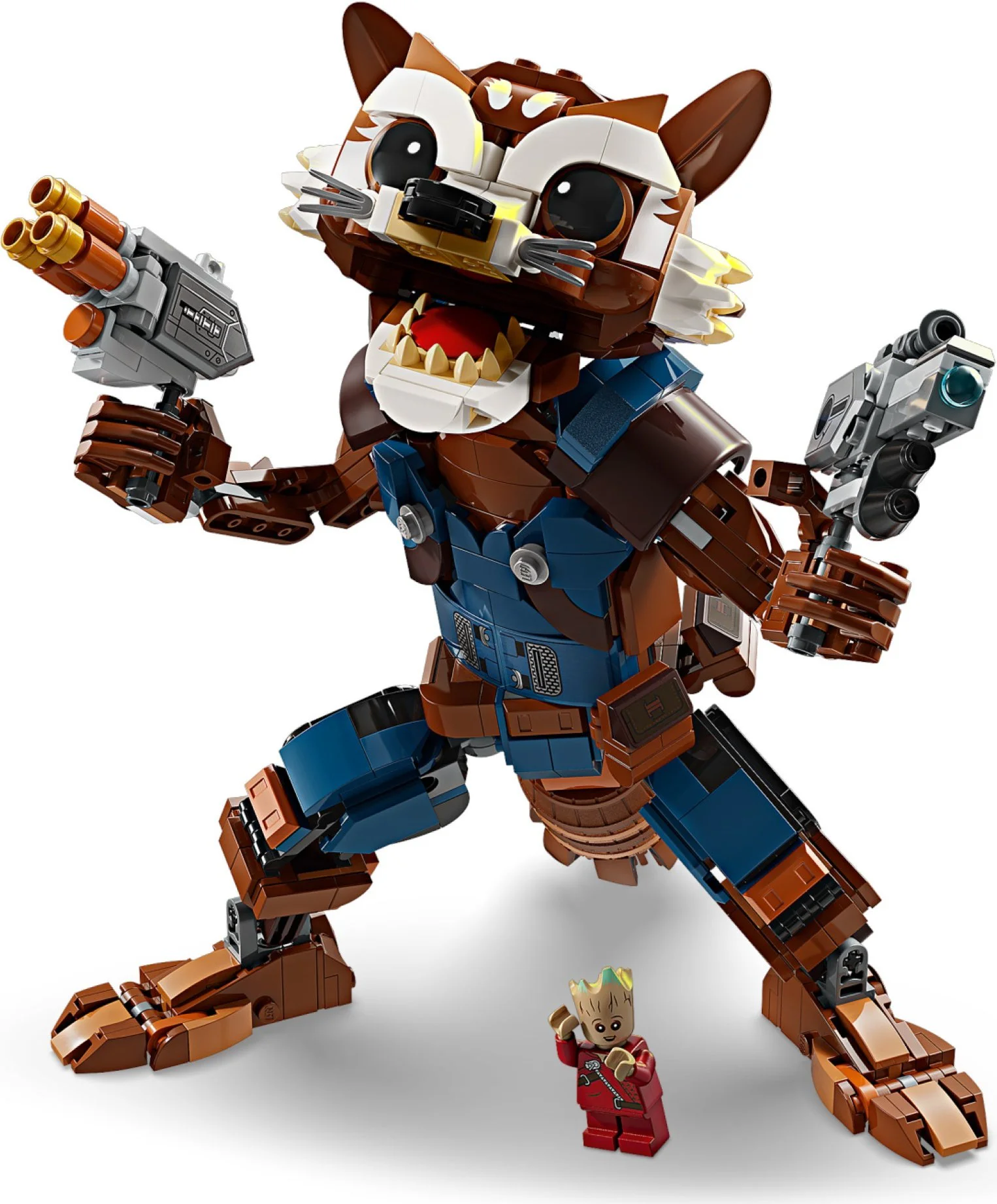 Rocket raccoon and Groot baby 乐高 LEGO 76282 image 2