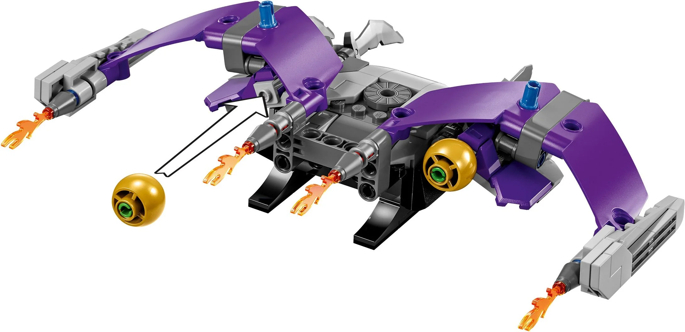 The Green Devil is a doll 乐高 LEGO 76284 image 3