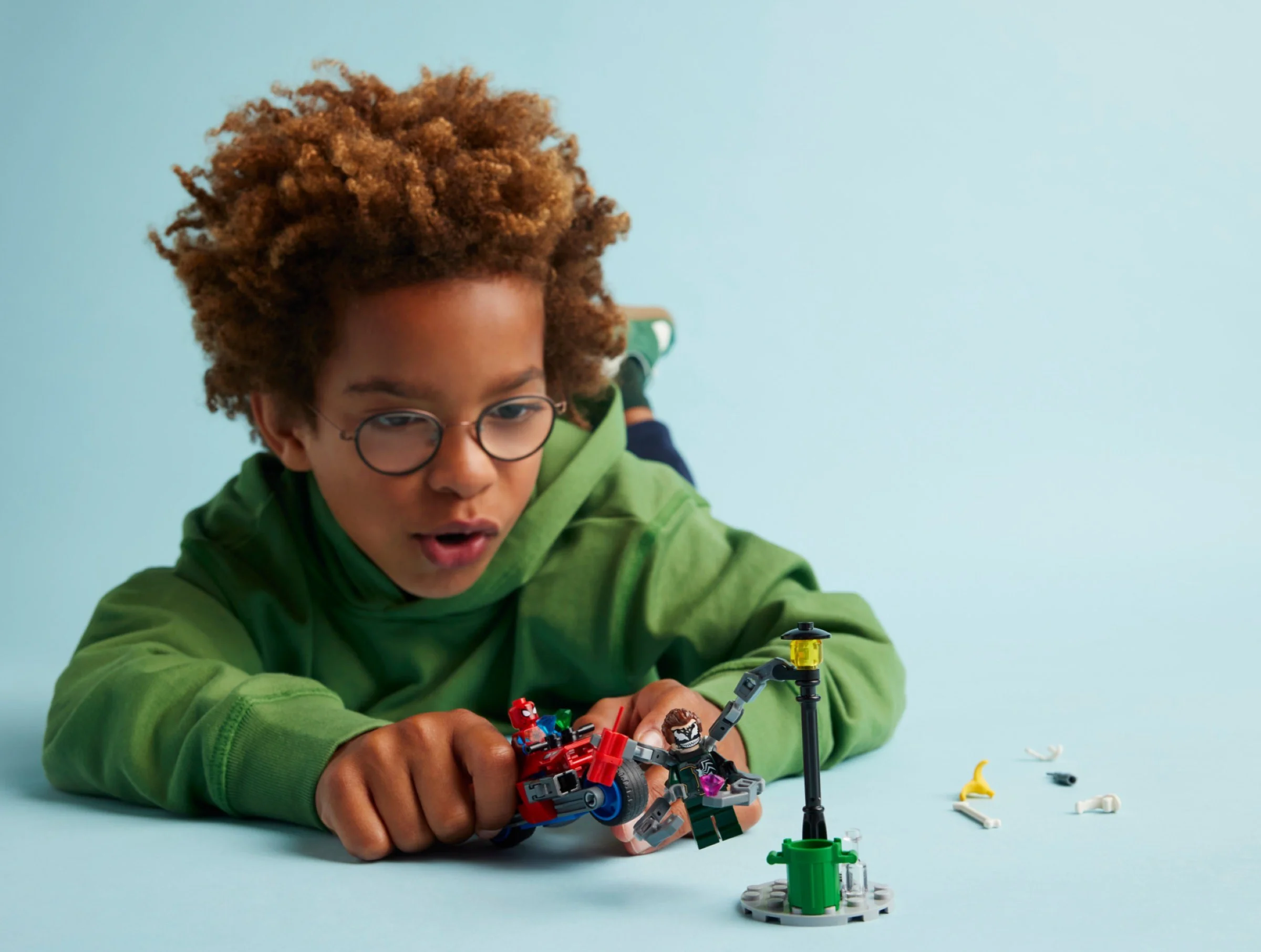 Motorcycle chase: Spider-Man, Dr. Oskar 乐高 LEGO 76275 image 6