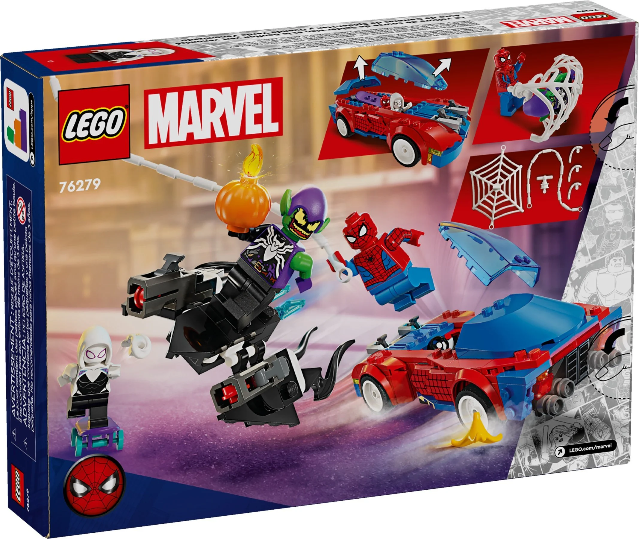 Spider-Man races against the venom and the green demon 乐高 LEGO 76279 image 7