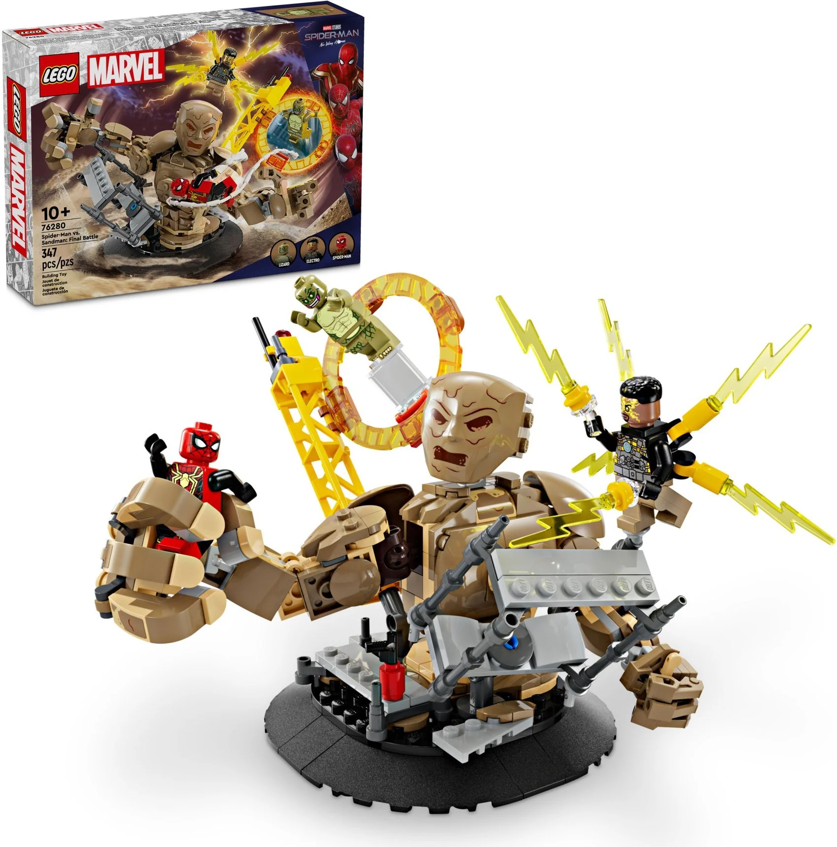 Spider-Man's Battle Sandman: The Great Final War 乐高 LEGO 76280 image 7