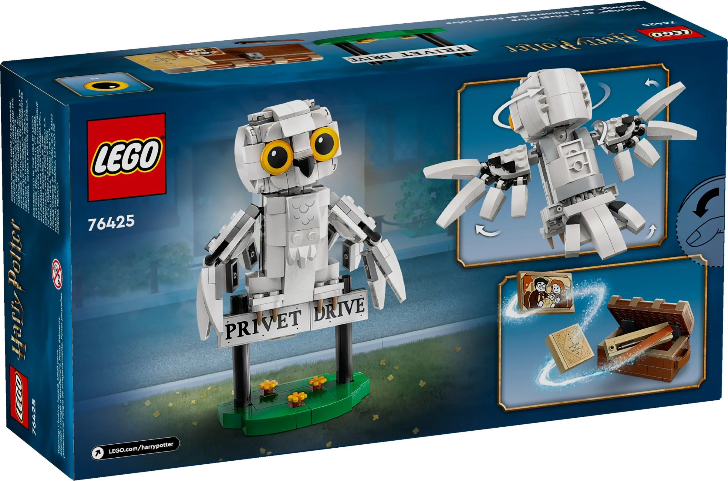 Hedwig, Virgin Road 4 乐高 LEGO 76425 image 1