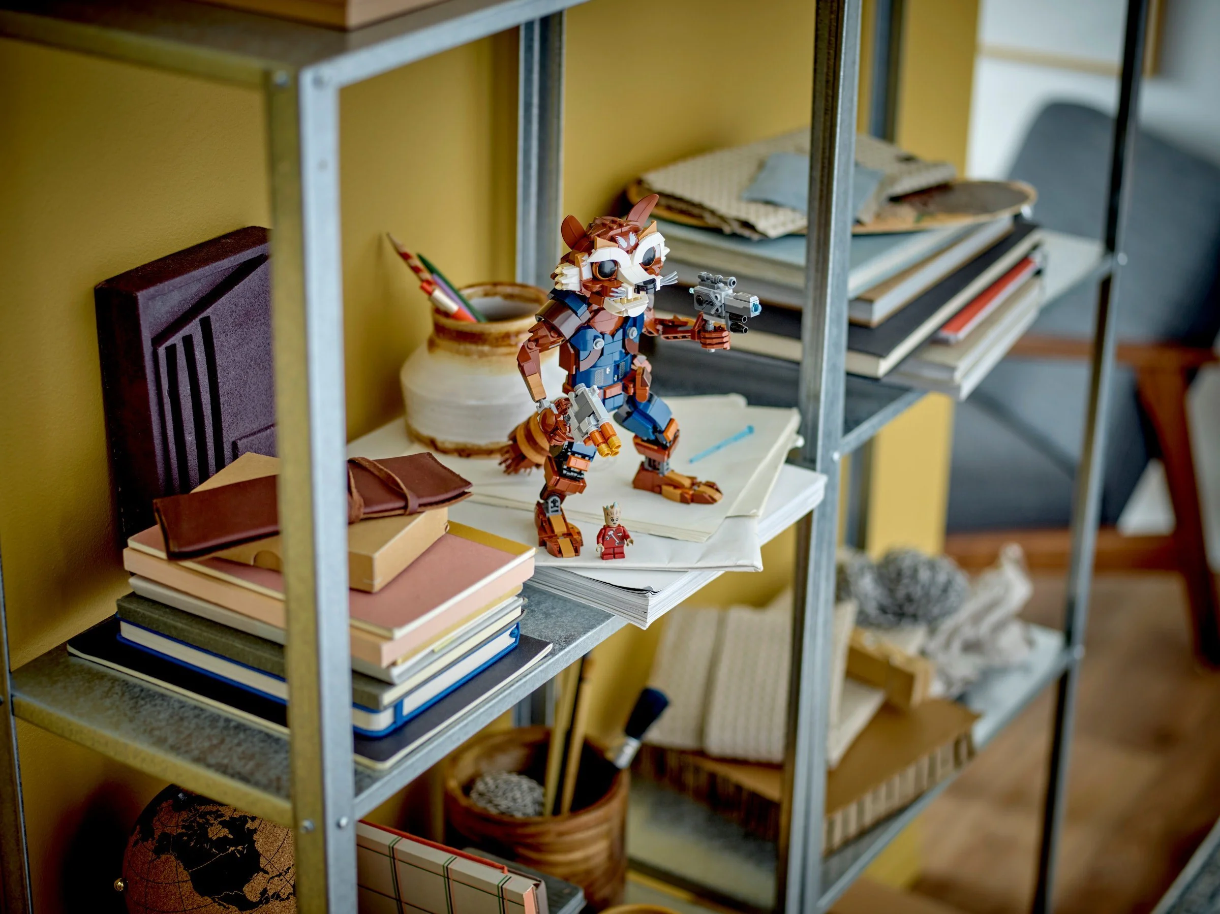 Rocket raccoon and Groot baby 乐高 LEGO 76282 image 8