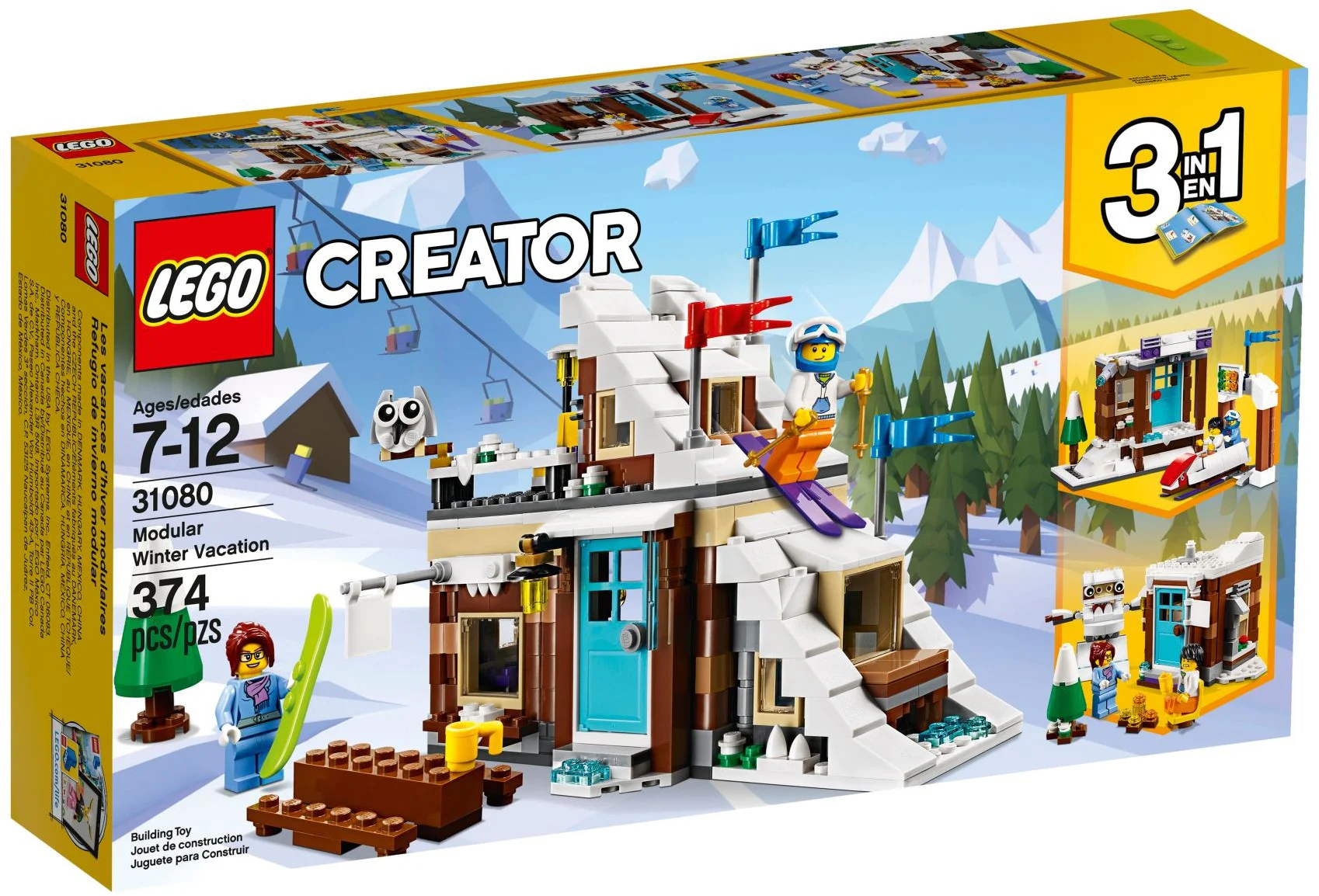 Luxury Ski Chalet Modular Scene 11048 image 1