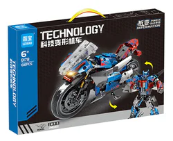 Technological deformation bike