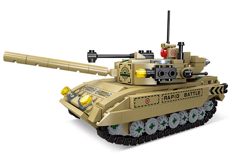 Tank battle. Eight-by-one tank 杰星 JIESTAR 59223 image 1