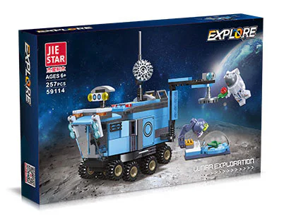 Explore the universe: explore the moon 杰星 JIESTAR 59114 image 1