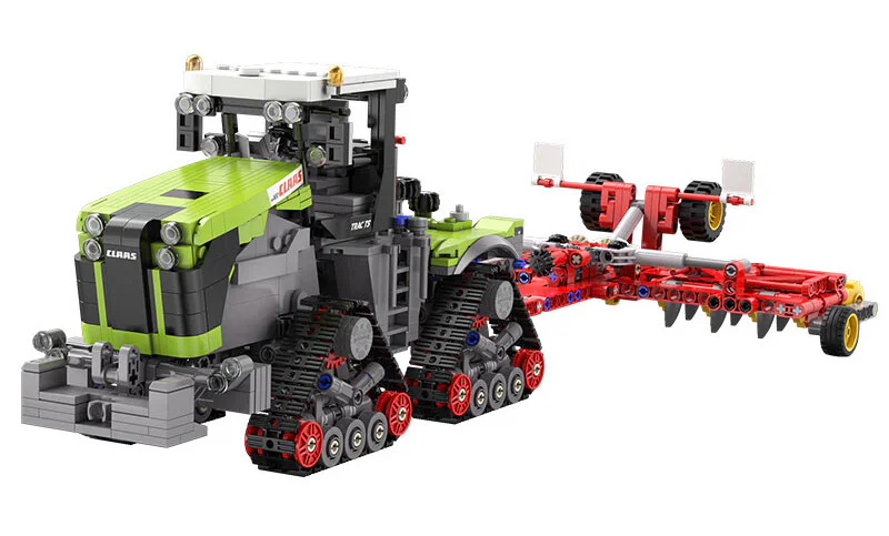 CLAAS LARGE TRACKED TRACTOR 咔搭 CaDA/双鹰 DoubleE C65012 image 1