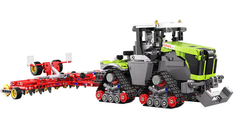 CLAAS LARGE TRACKED TRACTOR 咔搭 CaDA/双鹰 DoubleE C65012 image 2