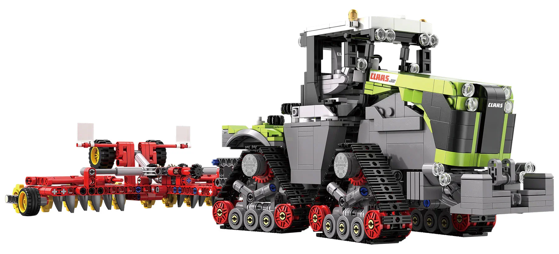 CLAAS LARGE TRACKED TRACTOR 咔搭 CaDA/双鹰 DoubleE C65012 image 4