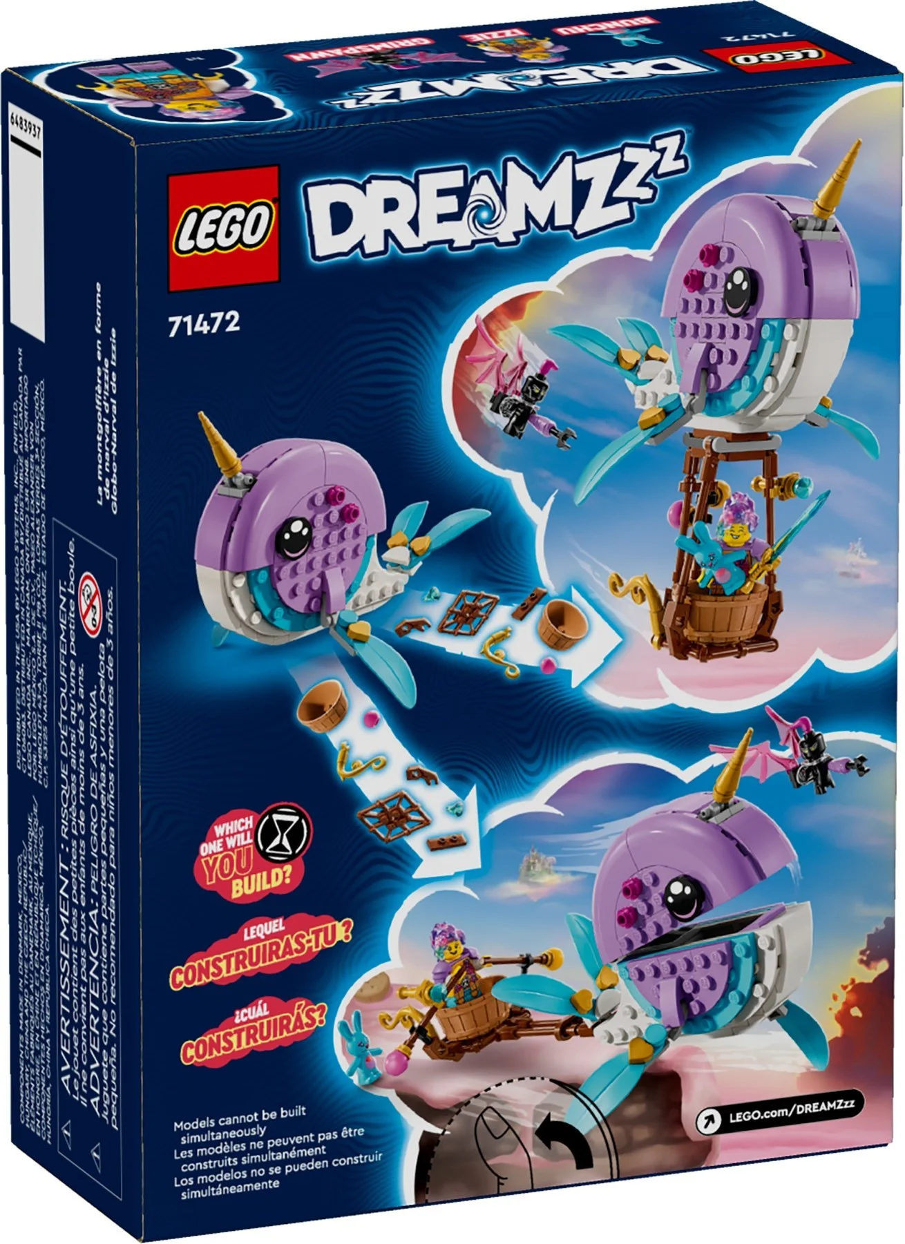 Izzy's unicorn whale balloon 乐高 LEGO 71472 image 5