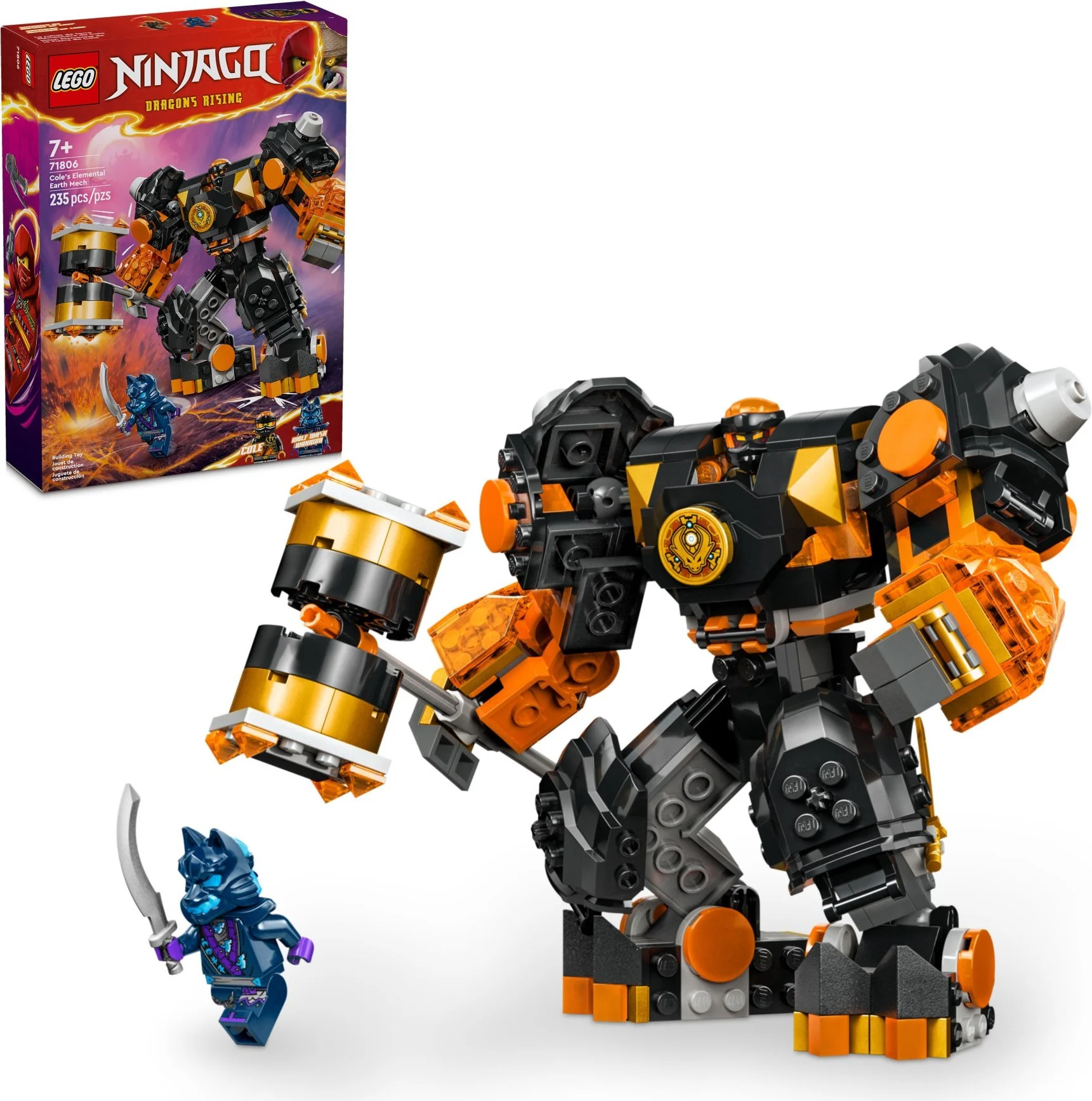 Kao's geologic armor 乐高 LEGO 71806 image 1