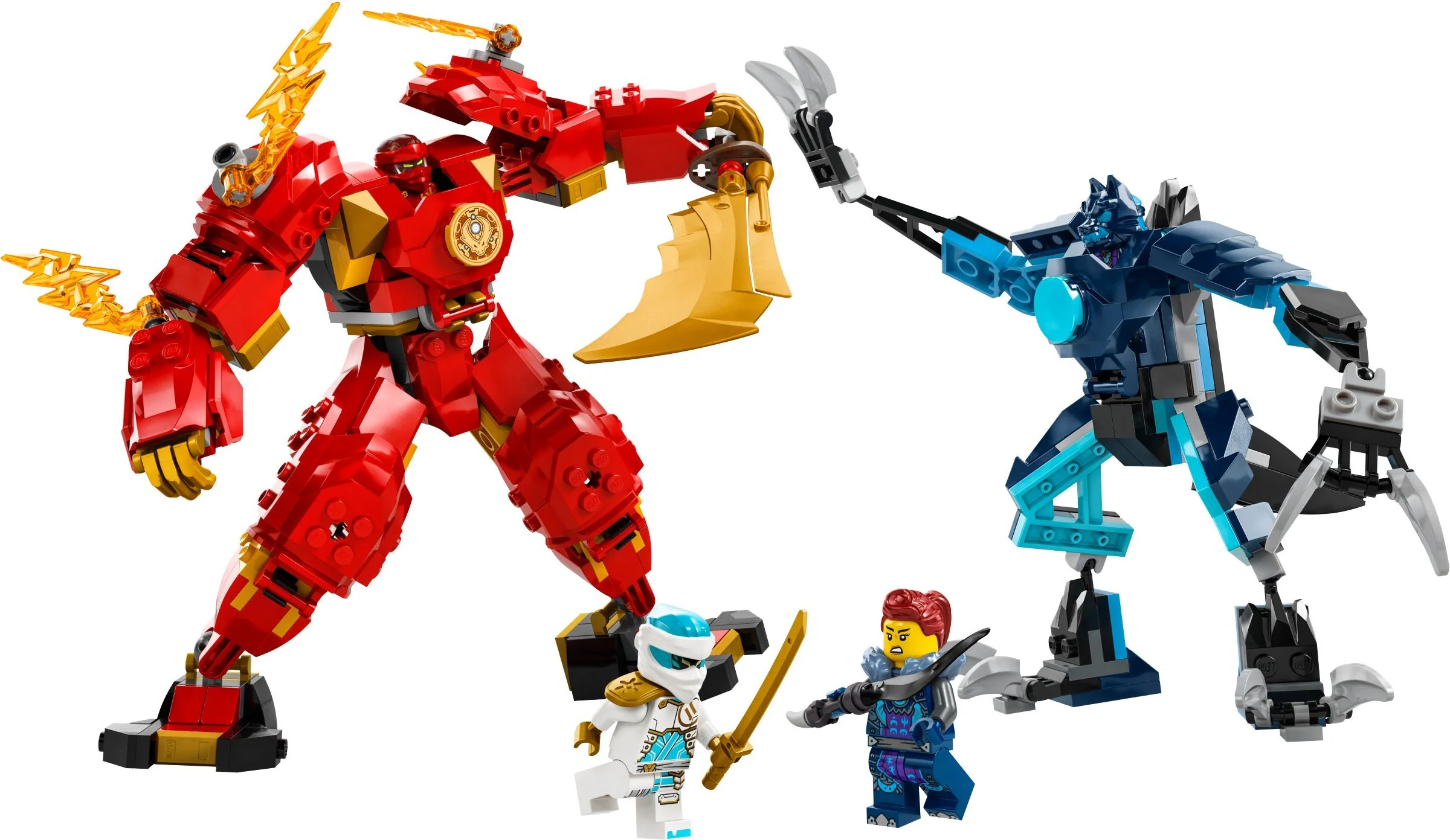 Kai's fire element armor 乐高 LEGO 71808