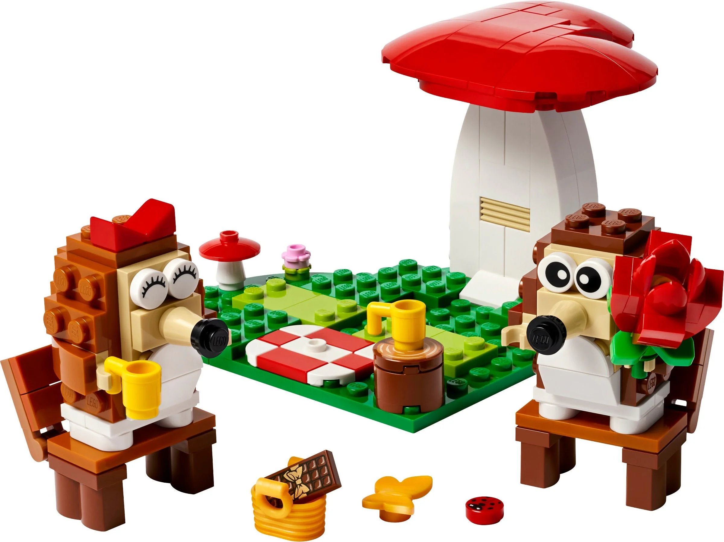 The hedgehog picnic 乐高 LEGO 40711