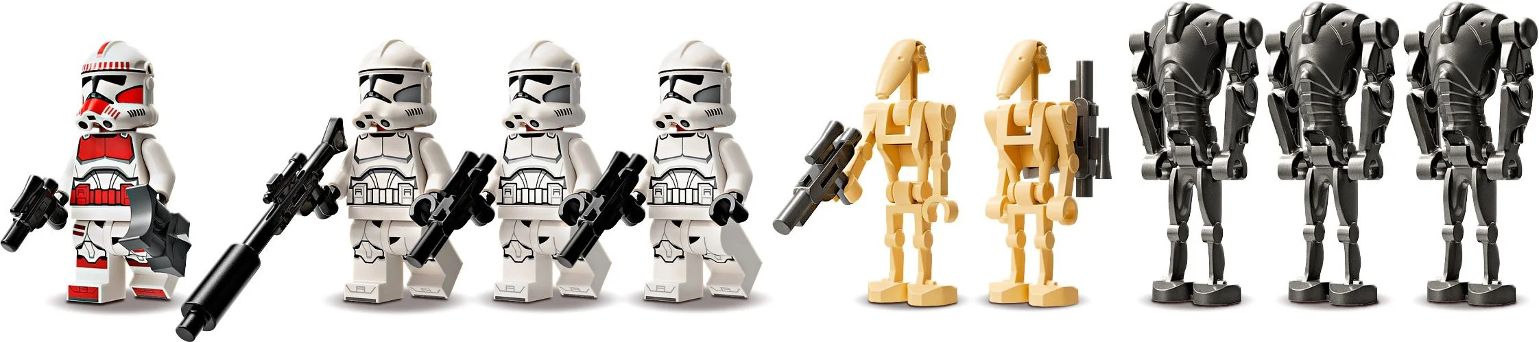 Cloning human soldiers and combat robots 乐高 LEGO 75372 image 4
