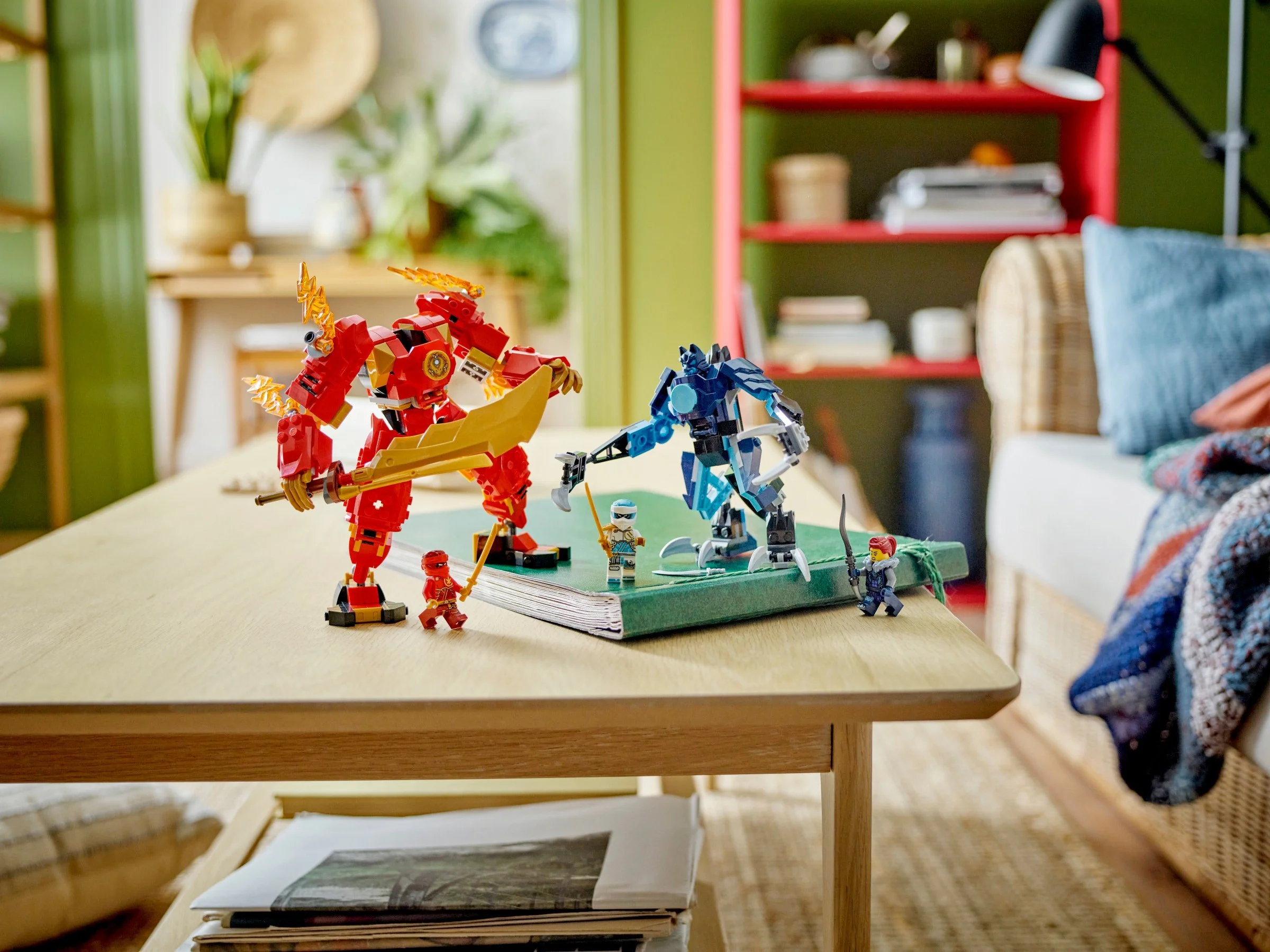 Kai's fire element armor 乐高 LEGO 71808 image 6