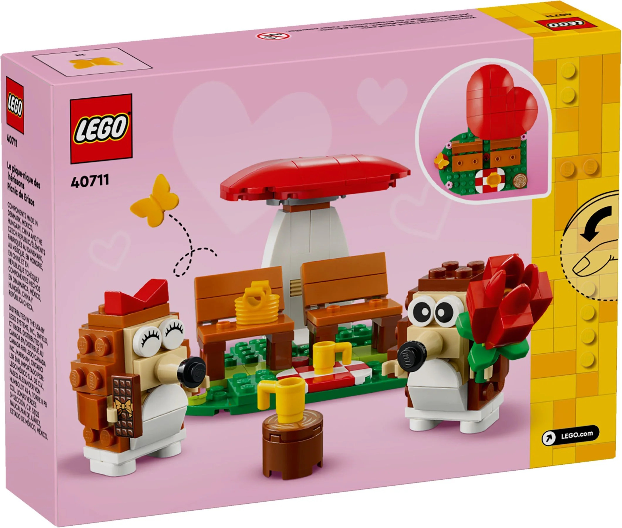 The hedgehog picnic 乐高 LEGO 40711 image 2