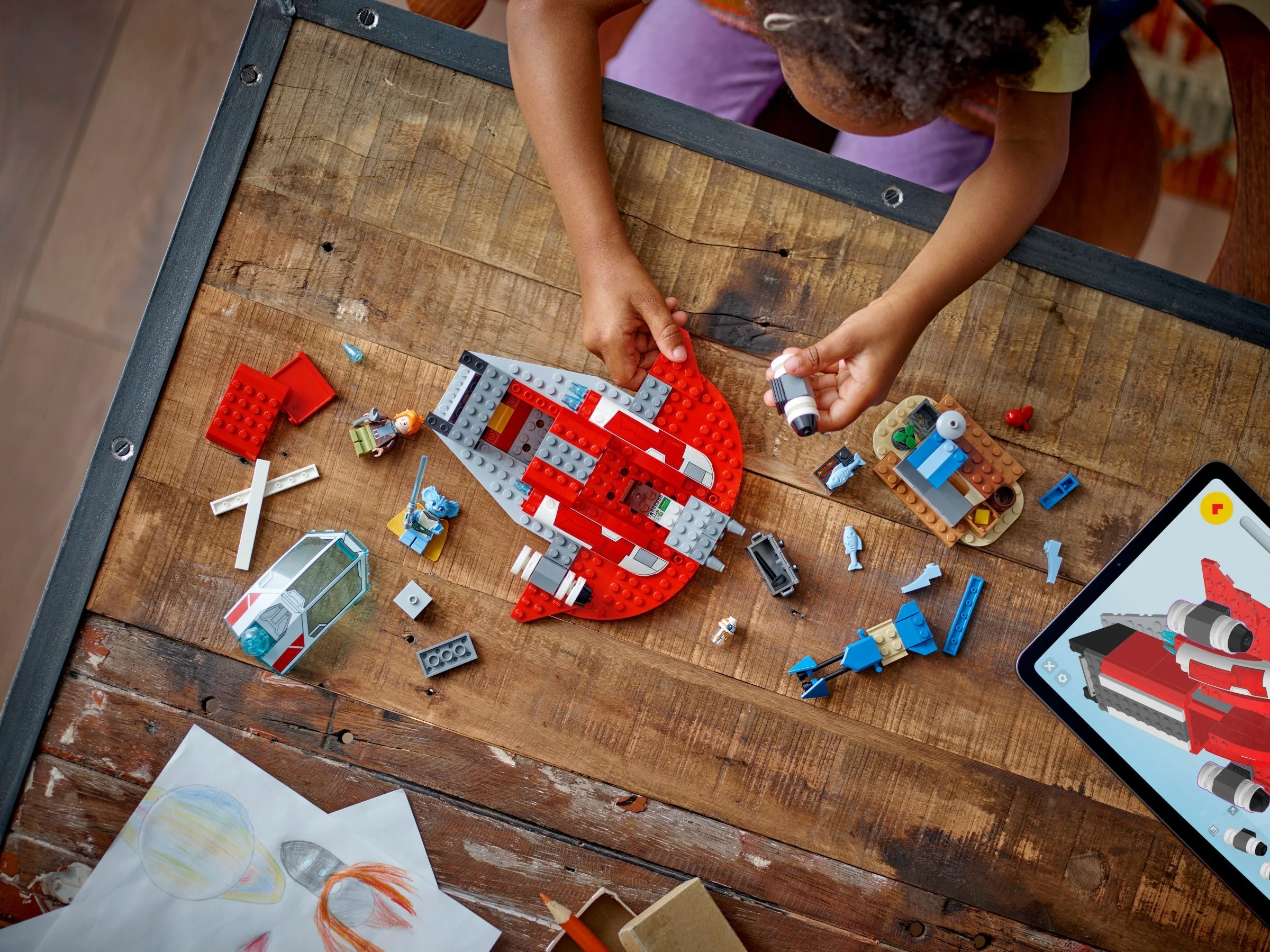 Red Fire Eagle 乐高 LEGO 75384 image 8