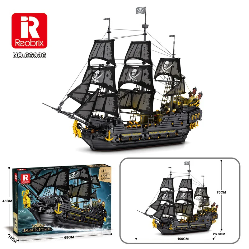 The Black Pearl 臻砖科技 Reobrix 66036 image 1