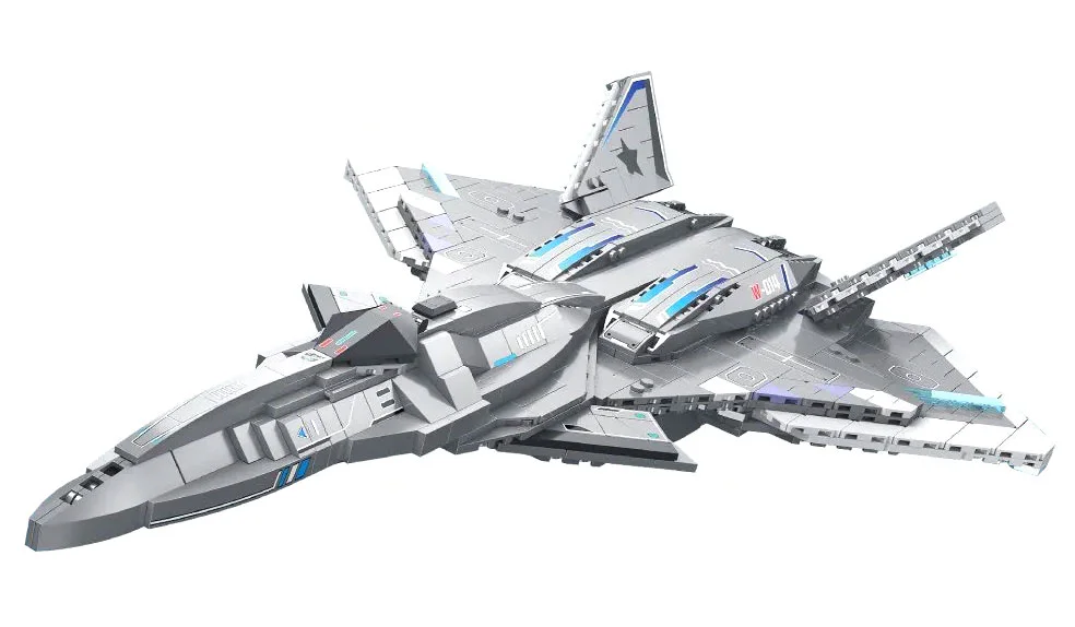 White Emperor Sky Fighters 杰星 JIESTAR FF41014 image 1