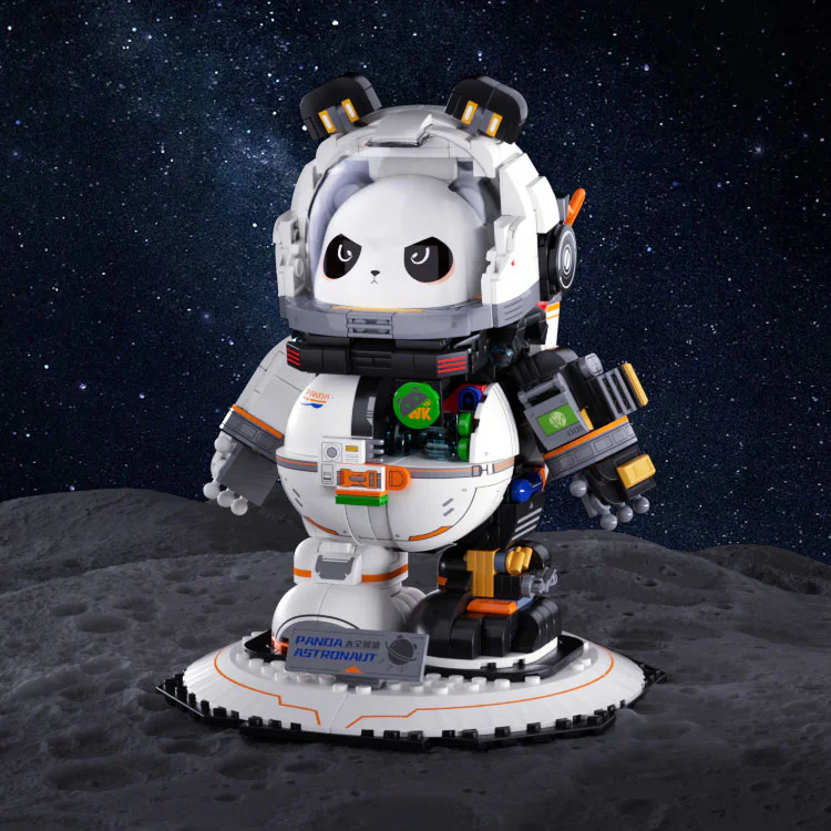 Science and Technology Library: Space Panda, Half-Air Astronaut Panda Tree 未及 Wekki 506503 image 3