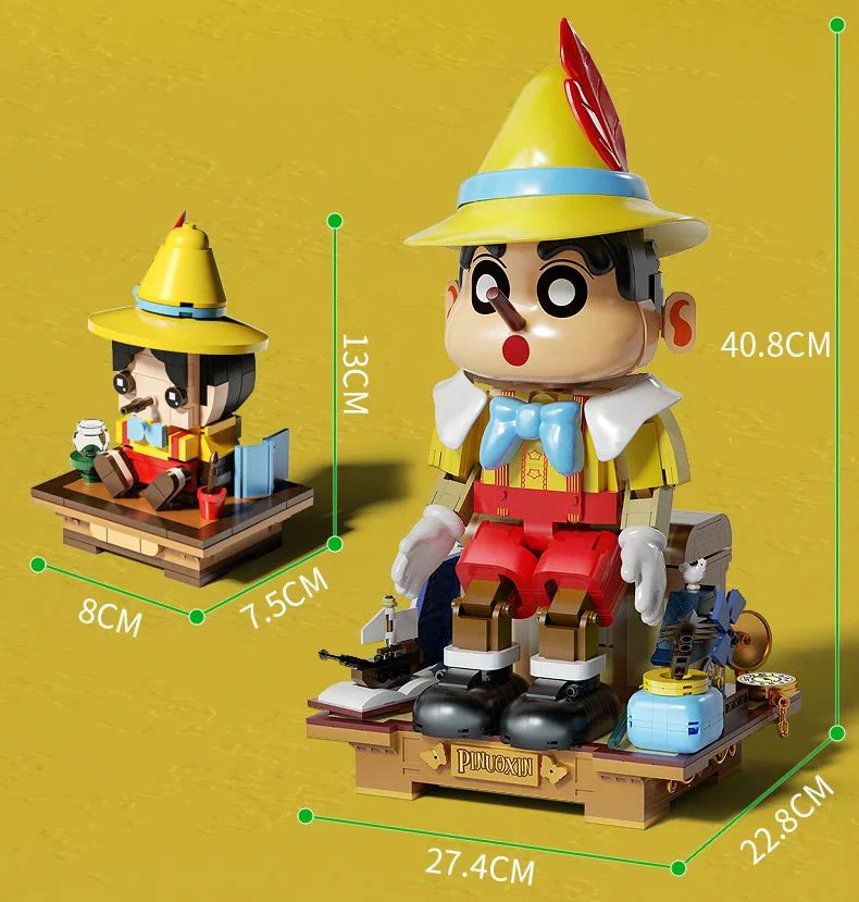 Storybrooke: Pinocchio's little new, collection-grade building blocks K盒子/棱锐模型 CC2011 image 2