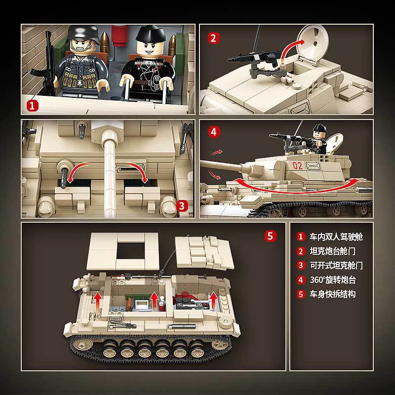 COMBAT VEHICLE III, TYPE L 全冠 QUANGUAN 100247 image 4