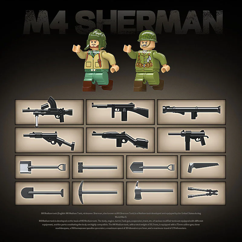 M4 SHERMAN (75) MEDIUM TANK (MEDIUM) 全冠 QUANGUAN 100272 image 6