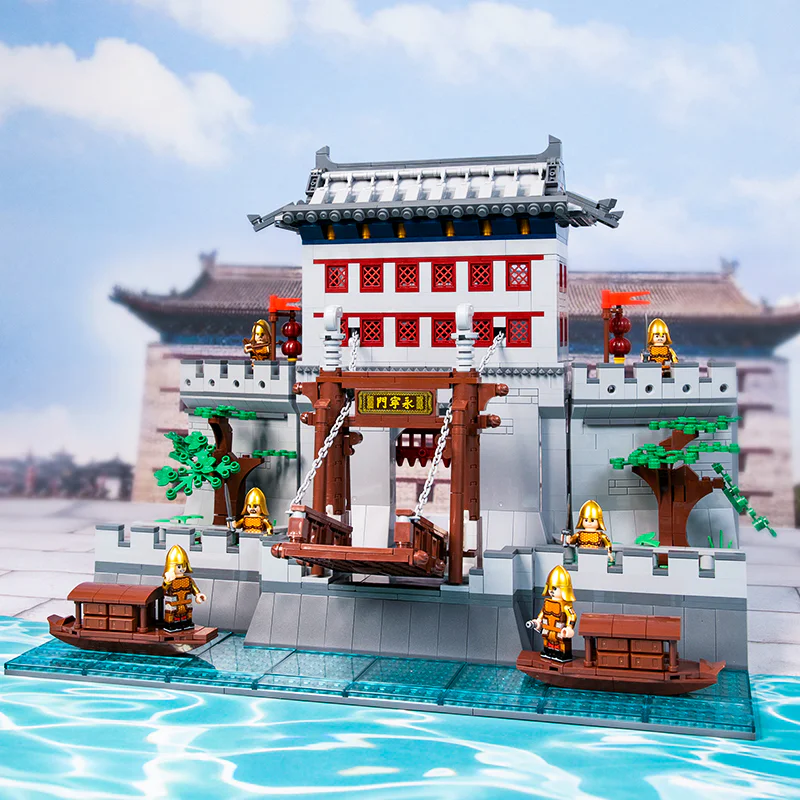 Wall story: The Wall of Sian Yongning Gate 拼奇积木 Pantasy 11019
